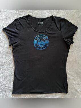 Outdoor Research Women’s Organic Cotton Logo Graphic T-Shirt Black XL